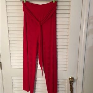 Joseph Ribkoff Lipstick Red Pleated Women's Pants Size 10